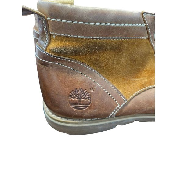 Timberland Bartram Leather Chukka Boots size 10 Cognac Brown Fall Winter Ankle main image 11
